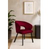 Krzesło welurowe AURA  Nowoczesne krzesło do salonu, jadalni i kuchni