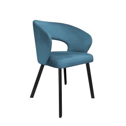 Krzesło welurowe AURA  Nowoczesne krzesło do salonu, jadalni i kuchni