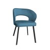 Krzesło welurowe AURA  Nowoczesne krzesło do salonu, jadalni i kuchni