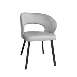 Krzesło welurowe AURA  Nowoczesne krzesło do salonu, jadalni i kuchni