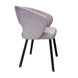 Krzesło welurowe AURA  Nowoczesne krzesło do salonu, jadalni i kuchni