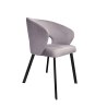 Krzesło welurowe AURA  Nowoczesne krzesło do salonu, jadalni i kuchni