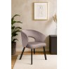 Krzesło welurowe AURA  Nowoczesne krzesło do salonu, jadalni i kuchni