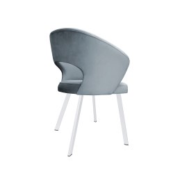 Krzesło welurowe AURA  Nowoczesne krzesło do salonu, jadalni i kuchni