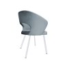 Krzesło welurowe AURA  Nowoczesne krzesło do salonu, jadalni i kuchni