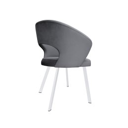 Krzesło welurowe AURA  Nowoczesne krzesło do salonu, jadalni i kuchni