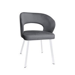 Krzesło welurowe AURA  Nowoczesne krzesło do salonu, jadalni i kuchni