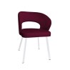 Krzesło welurowe AURA  Nowoczesne krzesło do salonu, jadalni i kuchni