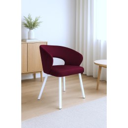 Krzesło welurowe AURA  Nowoczesne krzesło do salonu, jadalni i kuchni