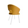Krzesło welurowe AURA  Nowoczesne krzesło do salonu, jadalni i kuchni