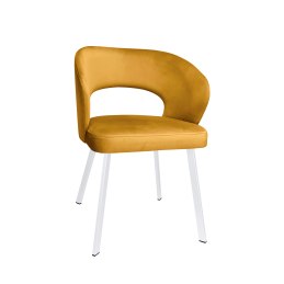 Krzesło welurowe AURA  Nowoczesne krzesło do salonu, jadalni i kuchni