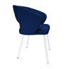 Krzesło welurowe AURA  Nowoczesne krzesło do salonu, jadalni i kuchni