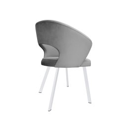 Krzesło welurowe AURA  Nowoczesne krzesło do salonu, jadalni i kuchni