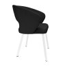 Krzesło welurowe AURA  Nowoczesne krzesło do salonu, jadalni i kuchni