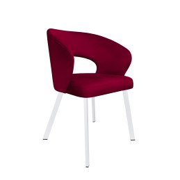 Krzesło welurowe AURA  Nowoczesne krzesło do salonu, jadalni i kuchni