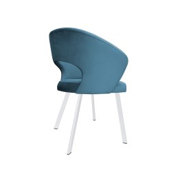 Krzesło welurowe AURA  Nowoczesne krzesło do salonu, jadalni i kuchni