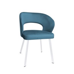 Krzesło welurowe AURA  Nowoczesne krzesło do salonu, jadalni i kuchni