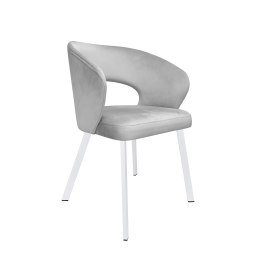 Krzesło welurowe AURA  Nowoczesne krzesło do salonu, jadalni i kuchni