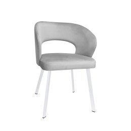 Krzesło welurowe AURA  Nowoczesne krzesło do salonu, jadalni i kuchni