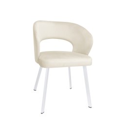 Krzesło welurowe AURA  Nowoczesne krzesło do salonu, jadalni i kuchni