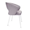 Krzesło welurowe AURA  Nowoczesne krzesło do salonu, jadalni i kuchni