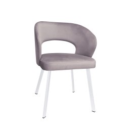 Krzesło welurowe AURA  Nowoczesne krzesło do salonu, jadalni i kuchni