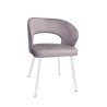 Krzesło welurowe AURA  Nowoczesne krzesło do salonu, jadalni i kuchni