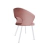 Krzesło welurowe AURA  Nowoczesne krzesło do salonu, jadalni i kuchni