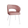 Krzesło welurowe AURA  Nowoczesne krzesło do salonu, jadalni i kuchni