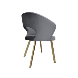Krzesło welurowe AURA  Nowoczesne krzesło do salonu, jadalni i kuchni