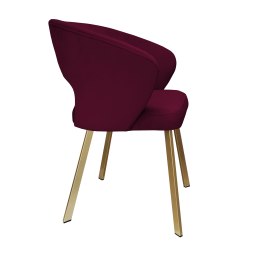 Krzesło welurowe AURA  Nowoczesne krzesło do salonu, jadalni i kuchni
