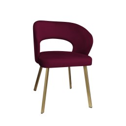 Krzesło welurowe AURA  Nowoczesne krzesło do salonu, jadalni i kuchni