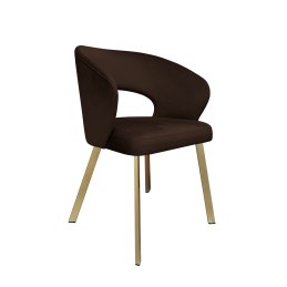 Krzesło welurowe AURA  Nowoczesne krzesło do salonu, jadalni i kuchni