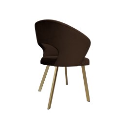 Krzesło welurowe AURA  Nowoczesne krzesło do salonu, jadalni i kuchni