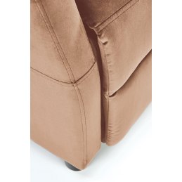 FELIPE – fotel wypoczynkowy rozkładany z tkaniny