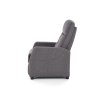 FELIPE – fotel wypoczynkowy rozkładany z tkaniny