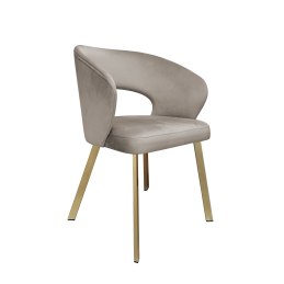 Krzesło welurowe AURA  Nowoczesne krzesło do salonu, jadalni i kuchni