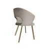Krzesło welurowe AURA  Nowoczesne krzesło do salonu, jadalni i kuchni
