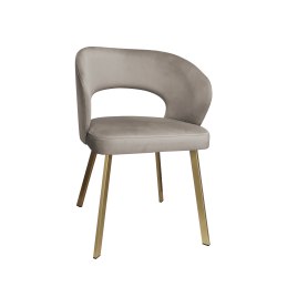 Krzesło welurowe AURA  Nowoczesne krzesło do salonu, jadalni i kuchni