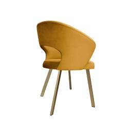 Krzesło welurowe AURA  Nowoczesne krzesło do salonu, jadalni i kuchni