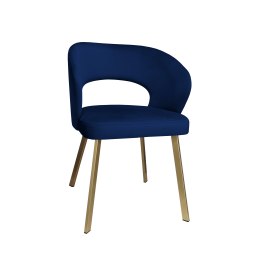 Krzesło welurowe AURA  Nowoczesne krzesło do salonu, jadalni i kuchni