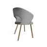 Krzesło welurowe AURA  Nowoczesne krzesło do salonu, jadalni i kuchni