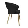 Krzesło welurowe AURA  Nowoczesne krzesło do salonu, jadalni i kuchni