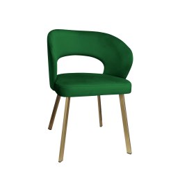 Krzesło welurowe AURA  Nowoczesne krzesło do salonu, jadalni i kuchni