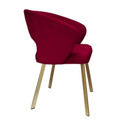 Krzesło welurowe AURA  Nowoczesne krzesło do salonu, jadalni i kuchni
