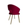 Krzesło welurowe AURA  Nowoczesne krzesło do salonu, jadalni i kuchni