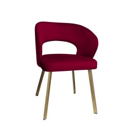 Krzesło welurowe AURA  Nowoczesne krzesło do salonu, jadalni i kuchni