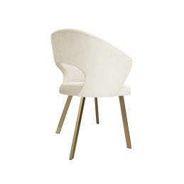 Krzesło welurowe AURA  Nowoczesne krzesło do salonu, jadalni i kuchni