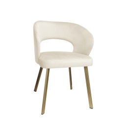 Krzesło welurowe AURA  Nowoczesne krzesło do salonu, jadalni i kuchni