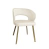 Krzesło welurowe AURA  Nowoczesne krzesło do salonu, jadalni i kuchni